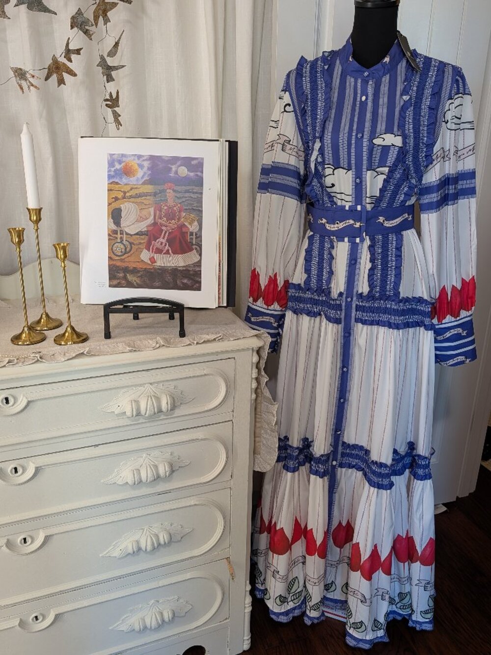 BOHO MAXI "CATCH DESIRE-MIDNIGHT SKY" SIZE M